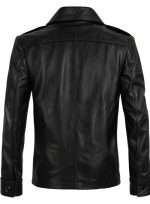 Brad Pitt Friends Season 8 Black Leather Jacket