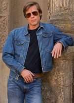Brad Pitt Once Upon A Time In Hollywood Cliff Booth Denim Jacket