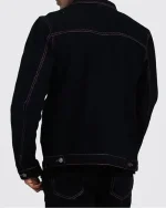 Conan O’Brien Black Denim Jacket - Image 3