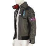 Cyberpunk 2077 Brown Leather Jacket - Image 5
