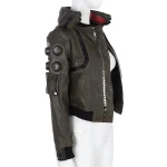 Cyberpunk 2077 Brown Leather Jacket - Image 8