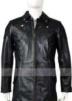 Dante Devil May Cry 5 Black Leather Coat