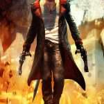 Dante Game Series Devil May Cry 5 Leather Coat