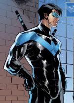 Dick Grayson Nightwing Leather Jacket