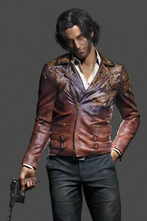 Dr. Luis Serra Navarro Resident Evil 4 Leather Jacket