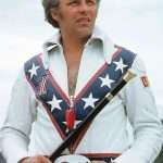 Evel Knievel American Stunt Performer Motorcycle Leather Jacket