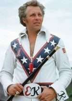 Evel Knievel American Stunt Performer Motorcycle Leather Jacket