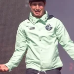 Gerry Cinnamon Adidas Light Green Jacket