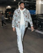 Giannis Antetokounmpo Nike Repel Flower Print Jacket - Image 4