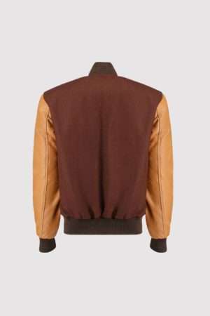 Hotline Miami Brown Letterman Jacket