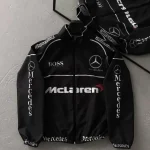 Mercedes Benz Formula 1 Crew Grand Prix Racing Jacket - Image 2