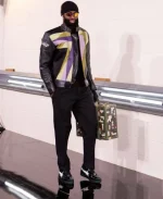 Jaylen Brown 7uice x Vanson  Black Leather Jacket - Image 2