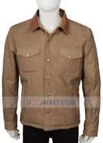Front view of Josh Lucas Quilted Jacket