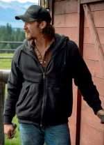 Kayce Dutton Hoodie Jacket worn by Luke Grimes in Yellowstone