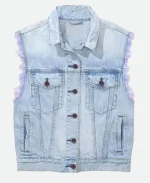 Ken Ryan Gosling Barbie 2023 Beach Denim Vest - Image 3