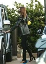 Kendall Jenner Black Leather Blazer - Image 6