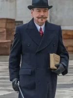 Kenneth Branagh A Haunting in Venice 2023 Black Coat