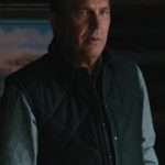 Kevin Costner Yellowstone John Dutton Black Quilted Vest