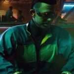 Kirk Sawyer Cyberpunk 2077 Polyester Jacket