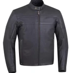 LEATHER MOTORCYCLE JACKET FOR MENS