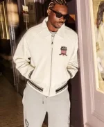 Lethal Bizzle Avirex USA White Jacket