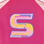 Margaret Qualley The Substance 2024 Pink Bomber Jacket - Image 7