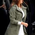 Melania Trump Wore A Jacket