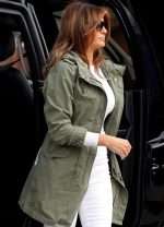 Melania Trump Wore A Jacket