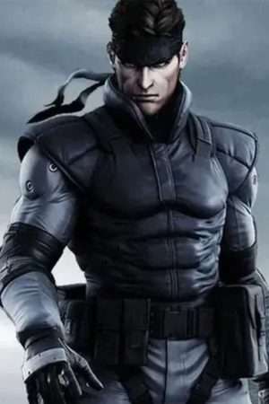 Metal Gear 2 Solid Snake Leather Vest