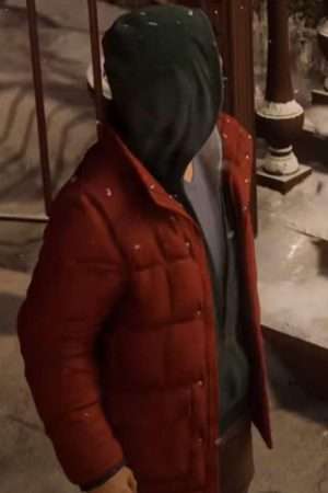 Miles Morales Spider-Man Puffer Leather Jacket