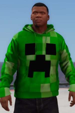 Minecraft Green Hoodie