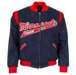 Minnesota Twins MLB Blue Varsity Jacket