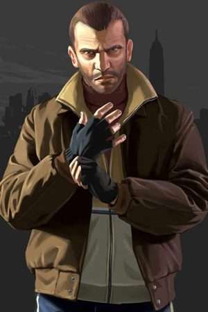 Niko Bellic GTA IV Bomber Leather Jacket