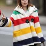 Rachel Bilson Peter Punk Wool Coat