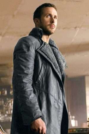 Side view highlighting collar, sleeves, and silhouette.