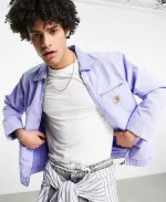 Ryan Gosling Carhartt Lilac Jacket - Image 2