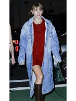 Taylor Swift Long Denim Coat