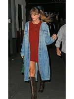 Taylor Swift Long Denim Coat