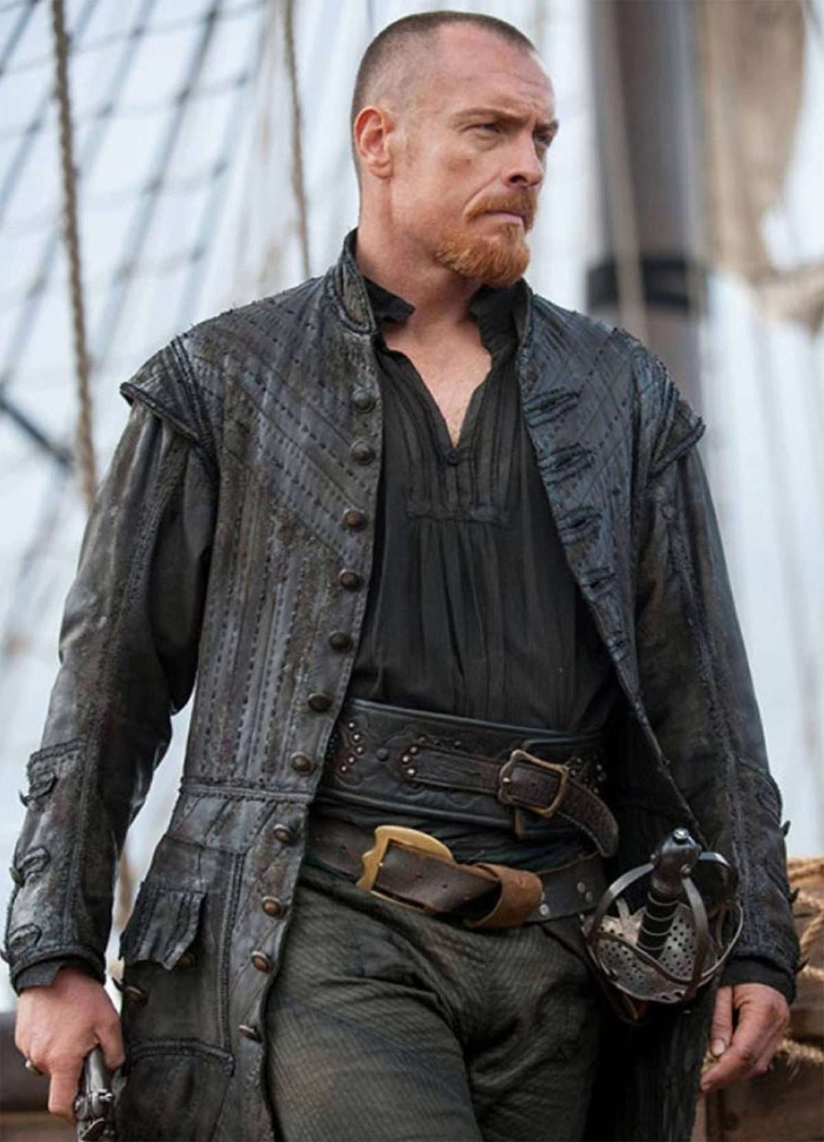 toby-stephens-black-sails-captain-flint-trench-leather-coat.jpg Toby Stephens Black Sails Captain Flint Trench Leather Coat