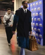 Tyrese Haliburton Black Long Fur Coat - Image 3