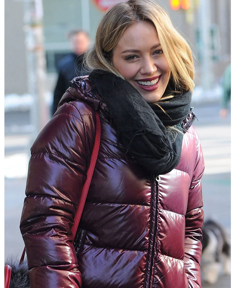 younger-kelsey-peters-puffer-jacket.webp Younger Hilary Duff Puffer Maroon Jacket - Image 1
