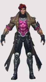 Marvel Rivals Gambit Trench Coat