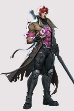 Marvel Rivals Gambit Trench Coat