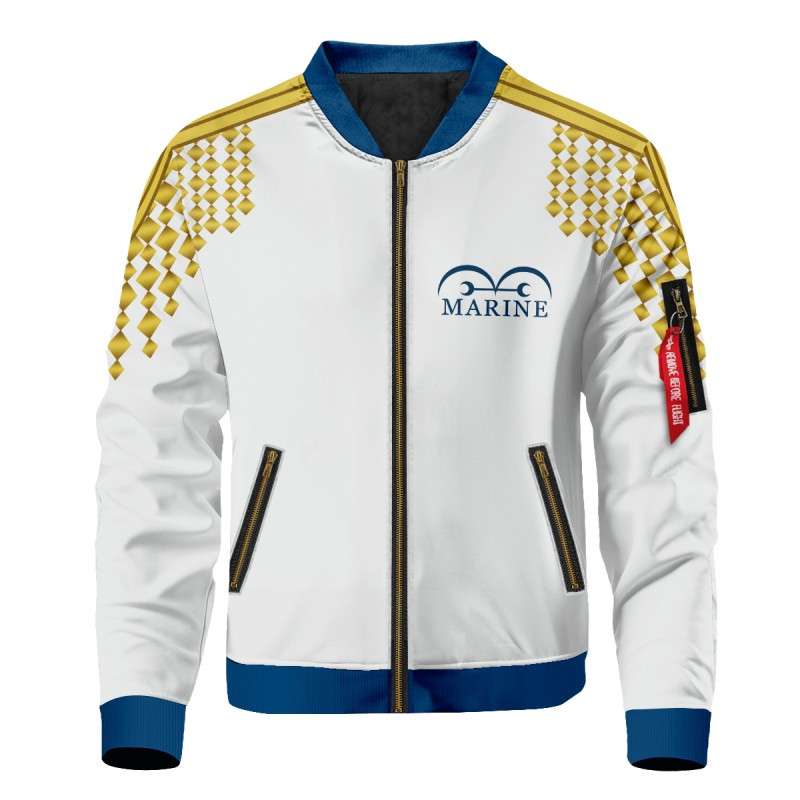 Anime-One-Piece-Marine-Bomber-Jacket__06017 1 One Piece Marine Bomber Jacket