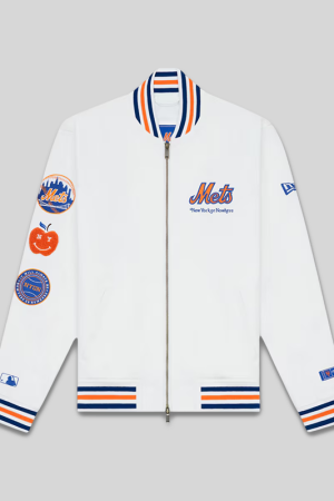NYON X New York X Mets Varsity Jacket