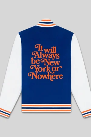 New Era x New York or Nowhere x New York Mets Varsity Jacket