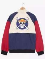 One Piece Jolly Roger Windbreaker Jacket - Image 3