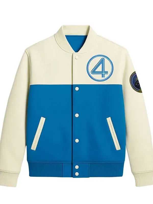 The-Fantastic-Four-First-Steps-Varsity-Jacket 1 The Fantastic Four First Steps Varsity Jacket