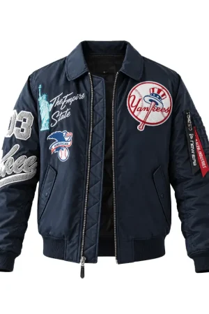 New York Yankees New Era x Alpha Industries MA-1 Full-Zip Bomber Jacket