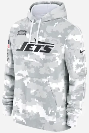 Salute To Service New York Jets Camo 2024 Hoodie